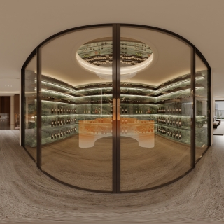 意式负1 酒窖全景