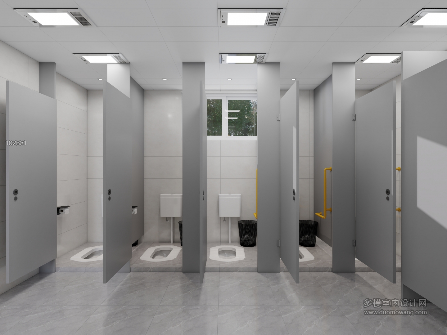 现代公共卫生间-北宫行龙谷女卫生间 (2)