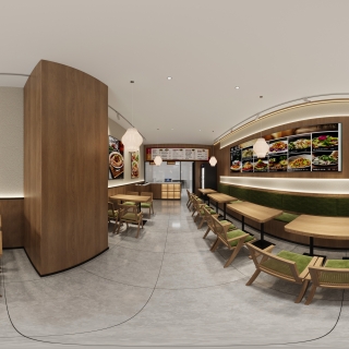 用餐区全景