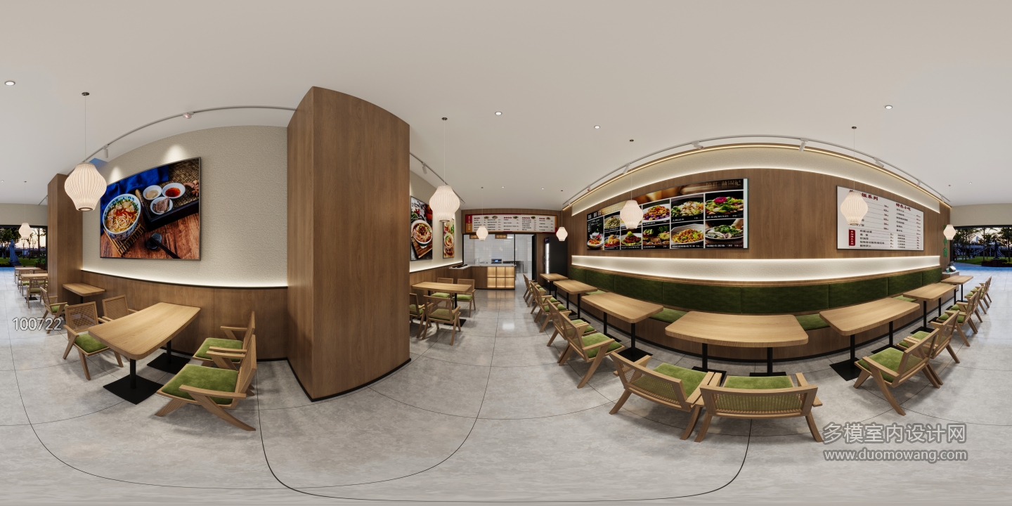 用餐区全景
