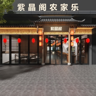 中式_门头