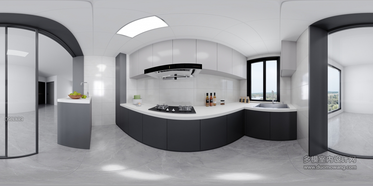 现代风格-厨房