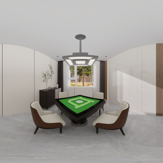 现代棋牌室