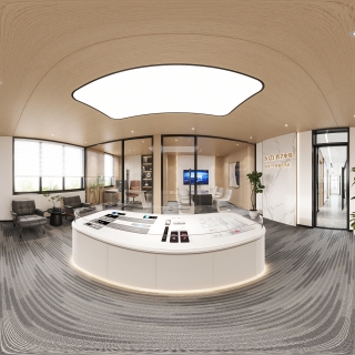 二楼展示区全景