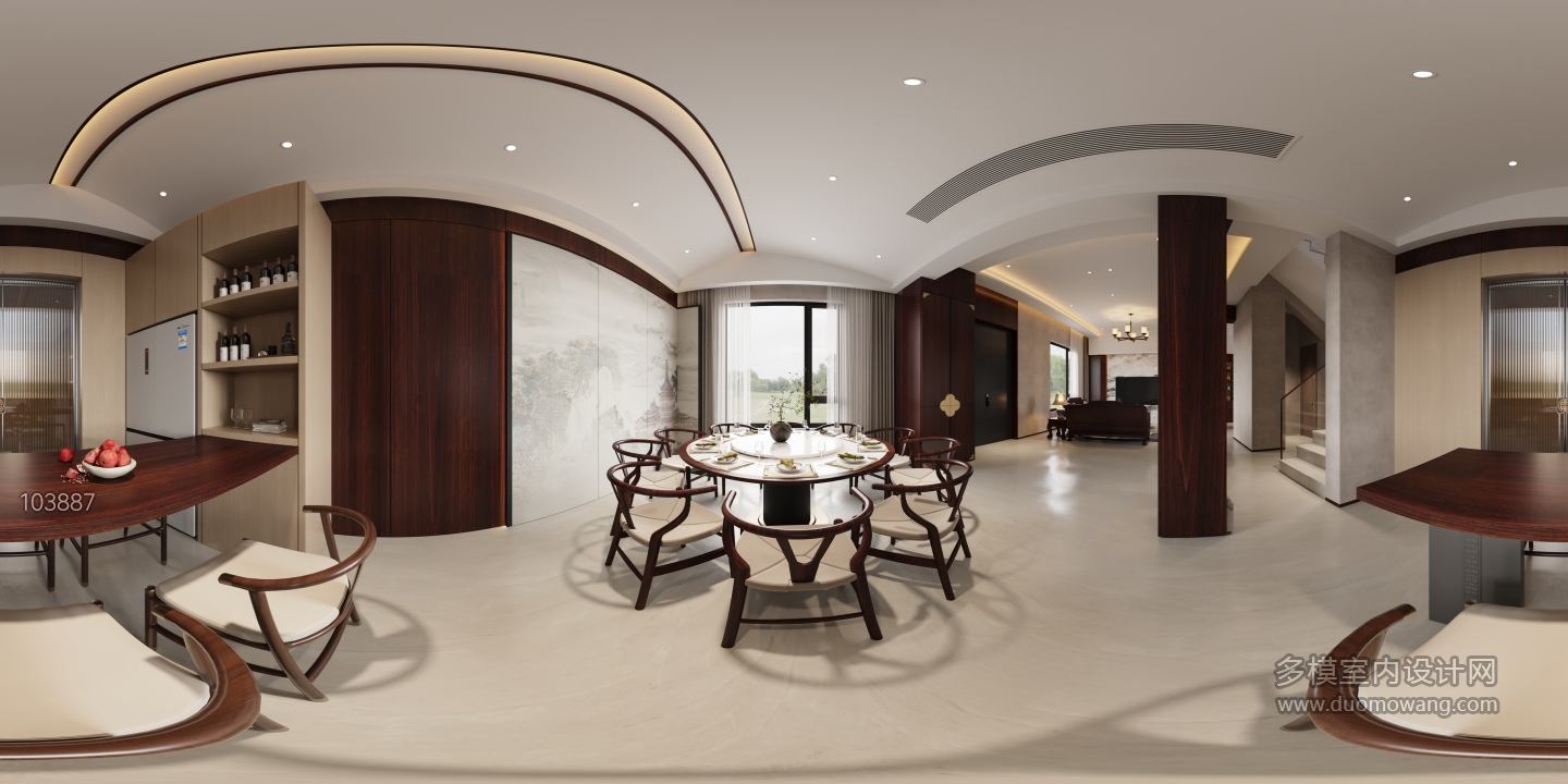 新中式餐厅360