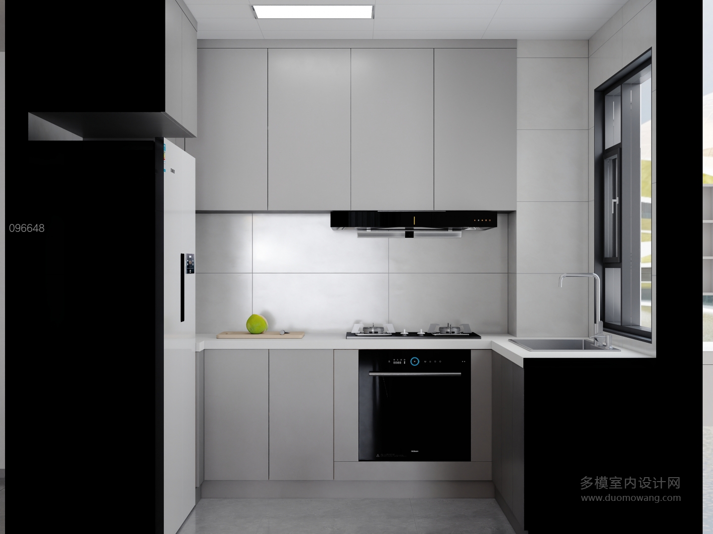 现代风格-厨房