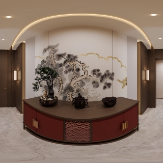 新中式电梯间