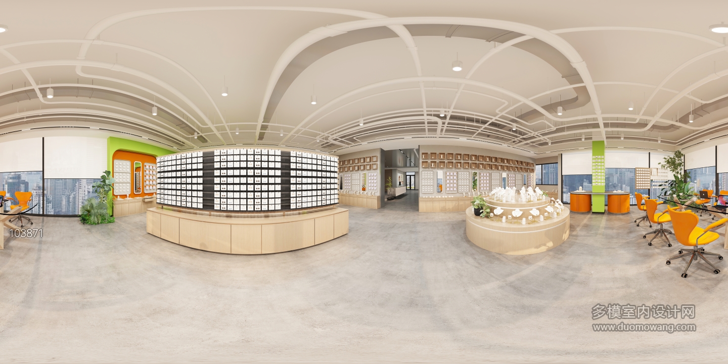 现代办公展厅 (1)