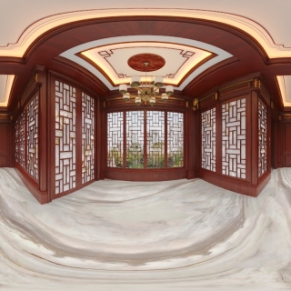 中式过道全景1