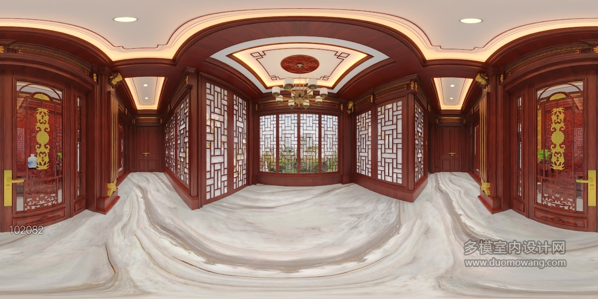 中式过道全景1