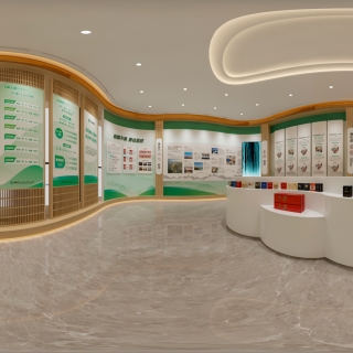 现代展厅全景1
