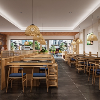 现代火锅店