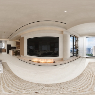 中古客厅全景