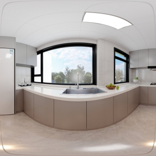 现代风格-厨房