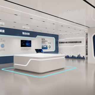 现代办公室展厅2