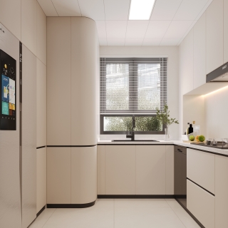 现代轻奢风厨房特写