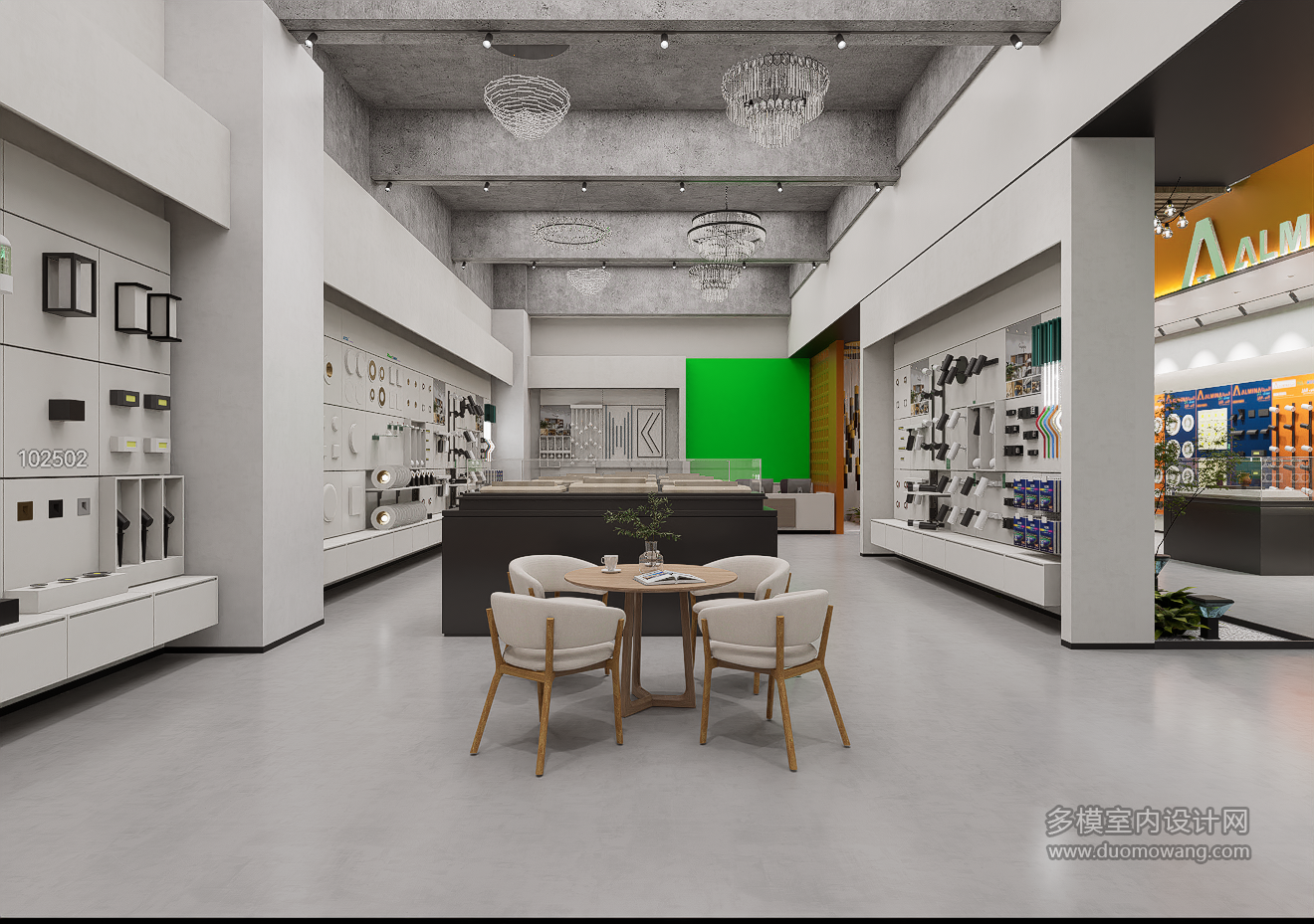 工业风展厅