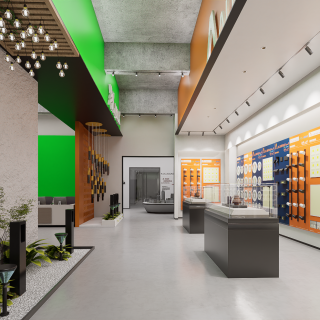 工业风展厅