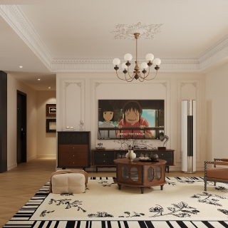 法式中古客厅1