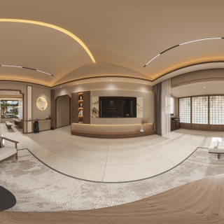 现代客厅360