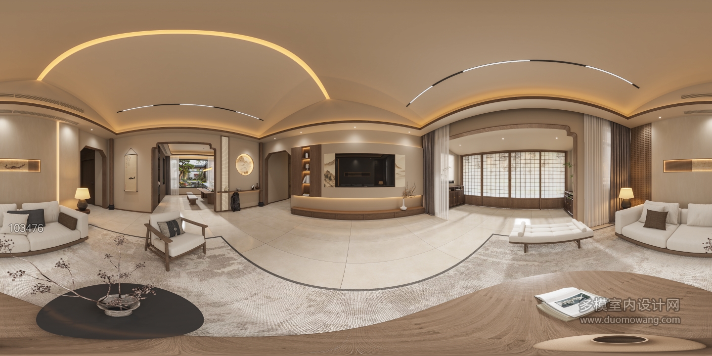 现代客厅360