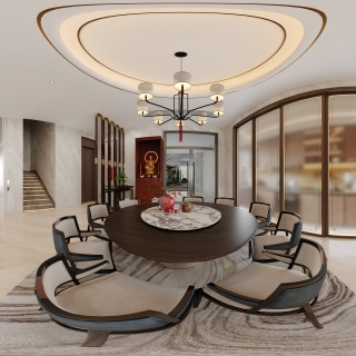 新中式餐厅360