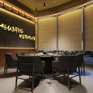 中式餐厅包房