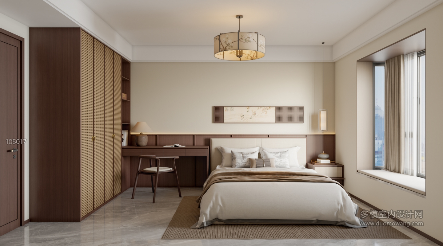 新中式次卧