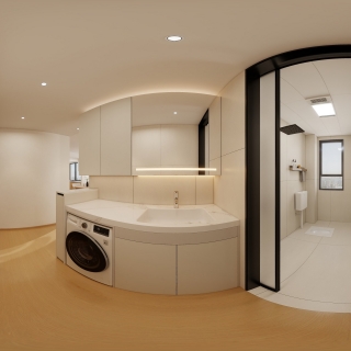 原木风干区
