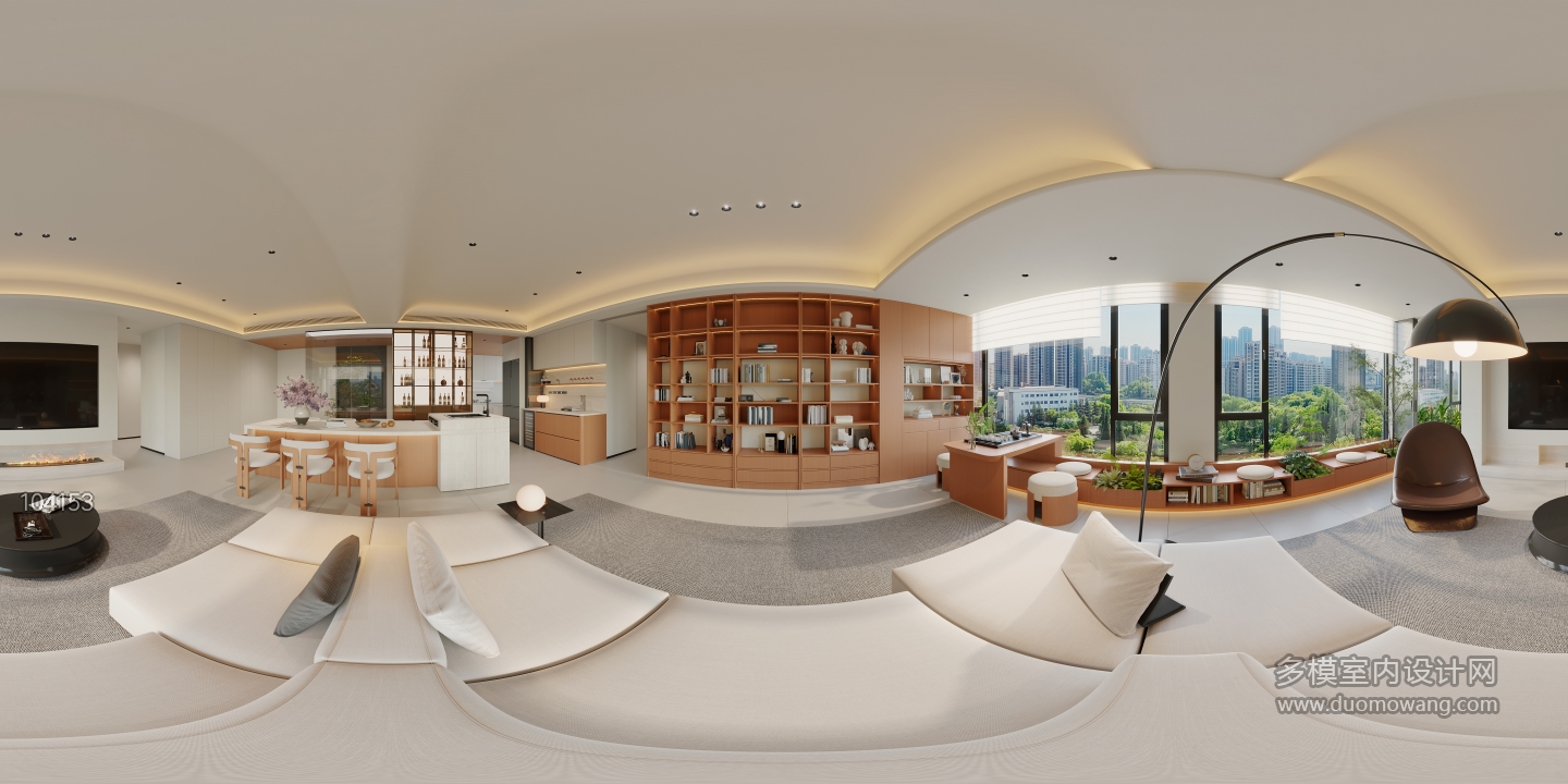 现代客厅360