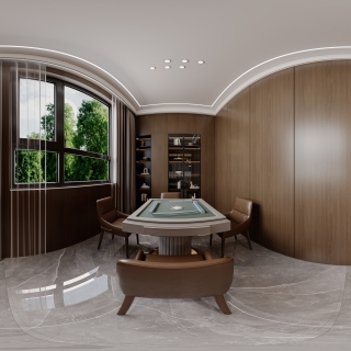 意式 1楼 棋牌室全景