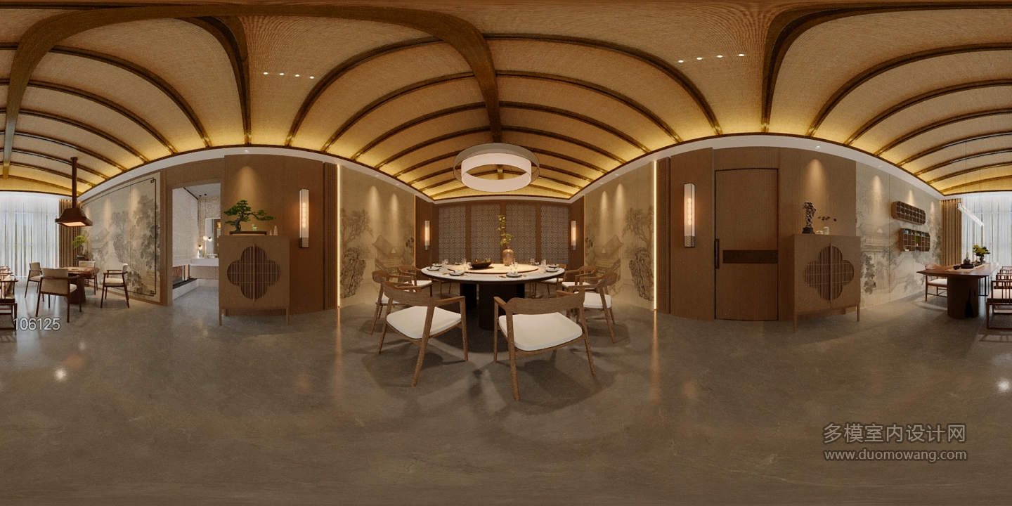 新中式餐厅360