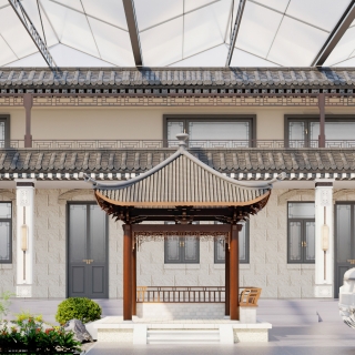 现代室外庭院