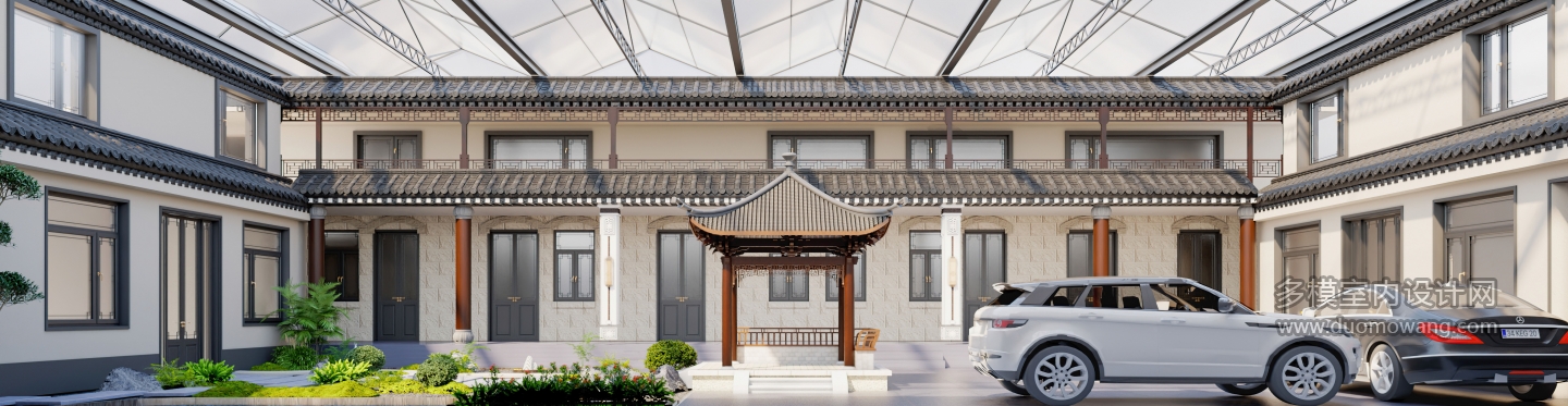 现代室外庭院