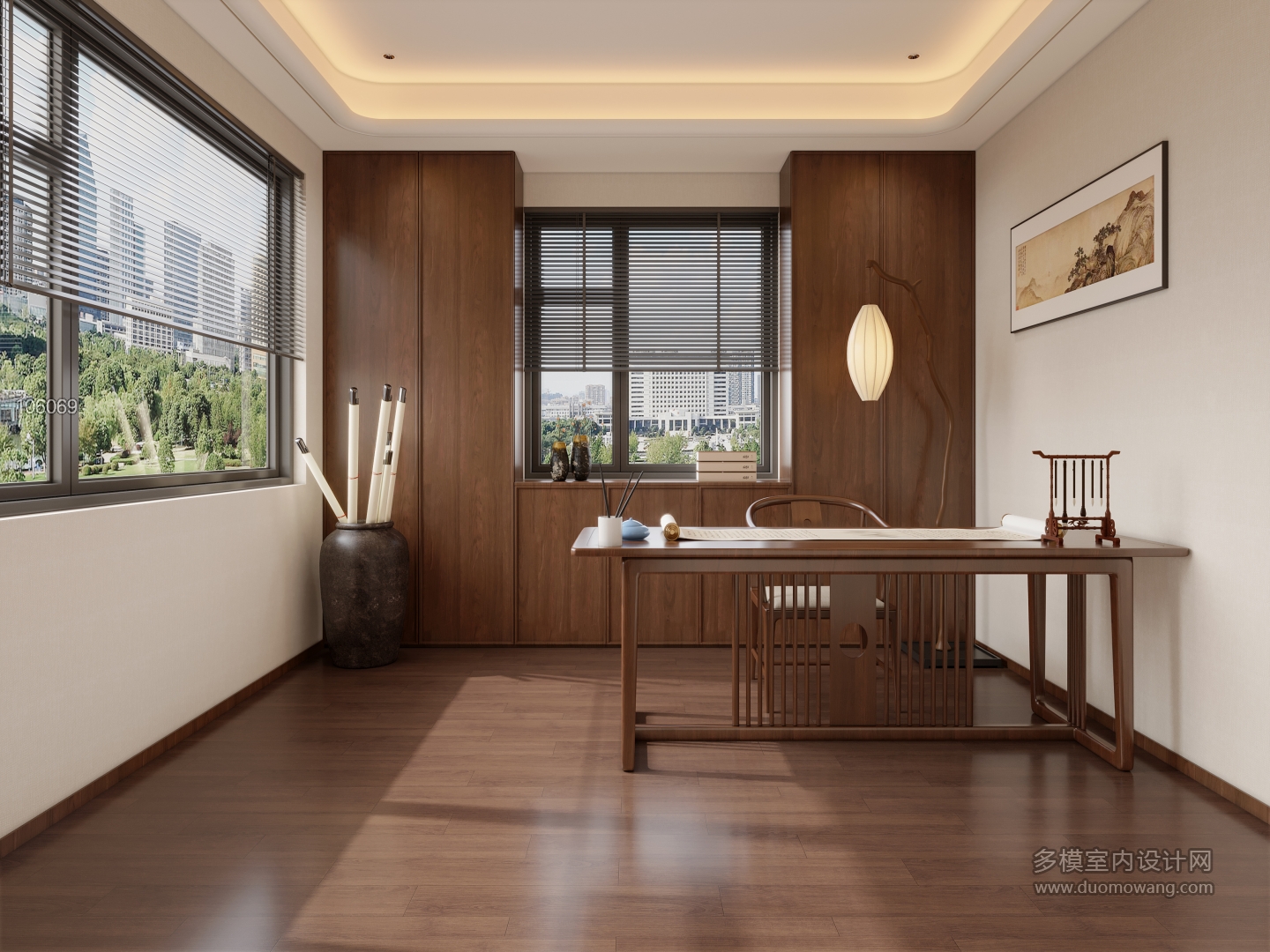 现代中古书房