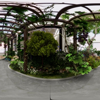 现代小花园全景 拷贝