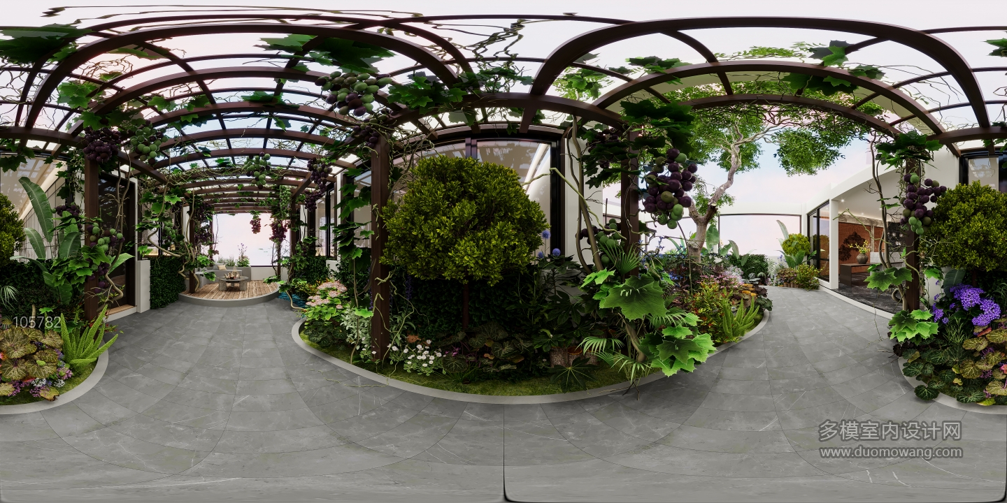 现代小花园全景 拷贝