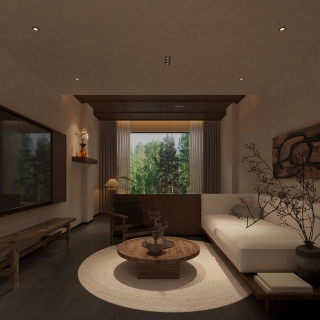 诧寂2大床房客厅