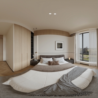 现代 一楼 次卧 全景
