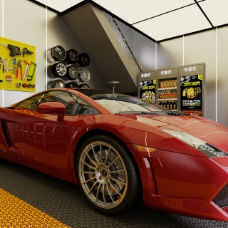 洗车店
