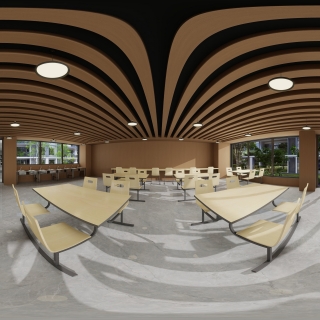 现代用餐区