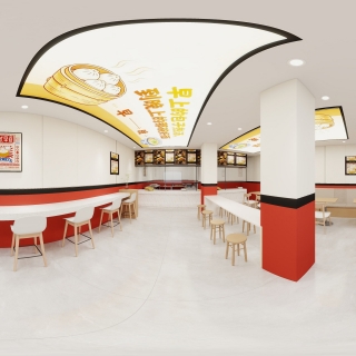 现代早餐店