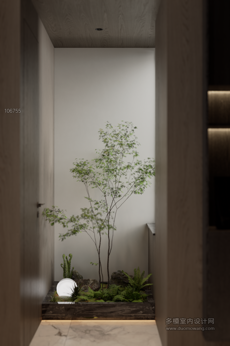 现代意式入户景观