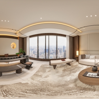 新中式茶室360