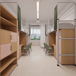 现代学校宿舍
