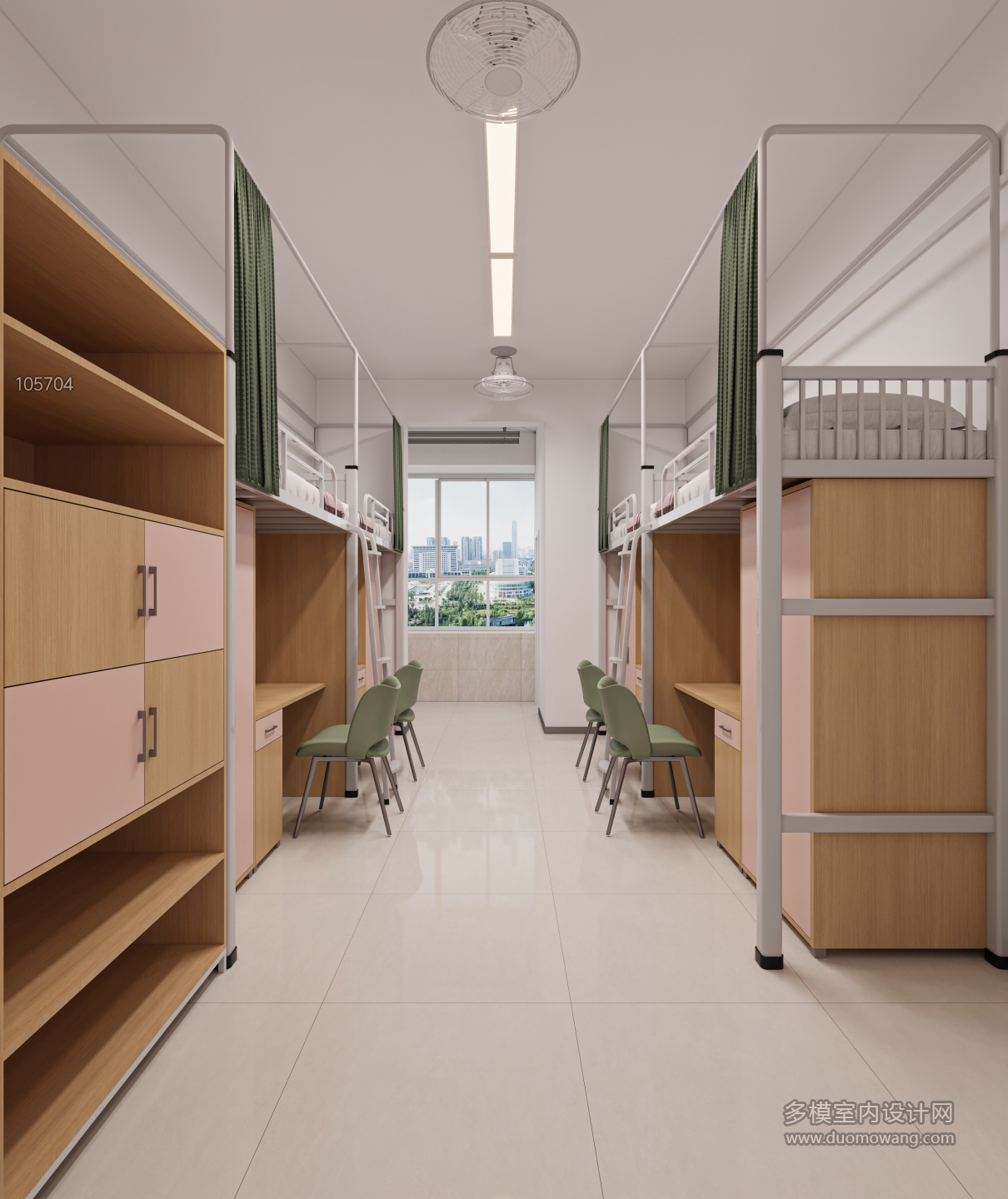 现代学校宿舍