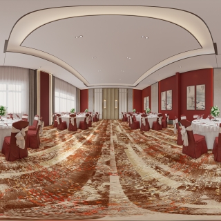 现代宴会厅10全景
