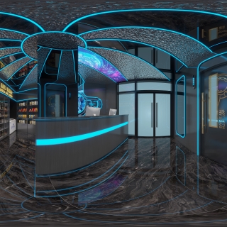 现代KTV大厅360