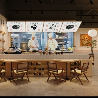 出餐区