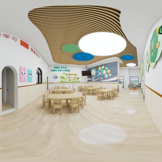用餐区全景